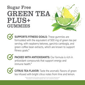 Gomitas Quemagrasas Herbales Veganas Orgánicas de Té Verde, Garcinia Cambogia y Granos de Café Verde, Suplemento para la Pérdida de Peso, Fabricante OEM - Product Image 4