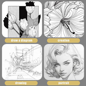 Lot de 12 marqueurs fins <span class=keywords><strong>YEKO</strong></span> à pointe fine pour croquis, emballage inclus – Meilleures ventes - Product Image 4