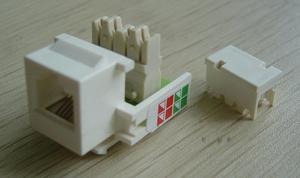 Mini prise téléphonique RJ-11 Cat.3 Keystone Jack de type AMP - Product Image 3