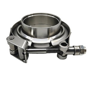 Precio <span class=keywords><strong>de</strong></span> Fábrica Económico Abrazaderas <span class=keywords><strong>de</strong></span> <span class=keywords><strong>Escape</strong></span> <span class=keywords><strong>de</strong></span> Liberación Rápida <span class=keywords><strong>de</strong></span> Acero Inoxidable SS304 <span class=keywords><strong>de</strong></span> 2 pulgadas Macho/Hembra con Clip en V para Manguera con Brida - Product Image 1