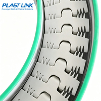 Système de convoyage flexible en chaîne plastique PLASTLINK PL103JC pour restaurants, système de convoyage flexible pour l'alimentation et les boissons