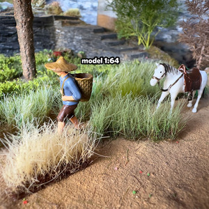 ミニチュア16mmグラスクラスターモデル砂テーブルシーン電車用鉄道ディスプレイケースホビー素材 - Product Image 2