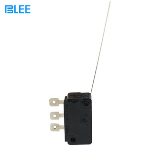 Blee Pointer Type Coin Acceptor <b>Micro</b> Switch T0128 Black For Game <b>Machine</b> Accessory - Product Image 5