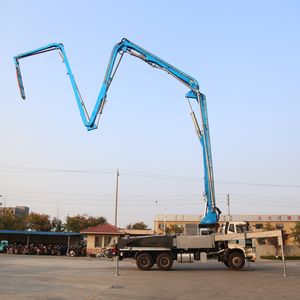JIUHE Maquinaria de Construcción, Bomba de Concreto de Alta Calidad y Eficiencia, Fabricada en Fábrica, Bomba de Pluma de 52 m, Camión Bomba de Concreto - Product Image 6