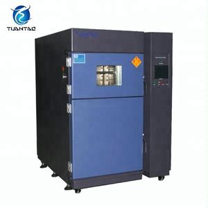 Çift bölgeli çevre iklim simülasyon odası: otomatik sıcak soğuk termal şok <span class=keywords><strong>test</strong></span> makinesi - Product Image 6