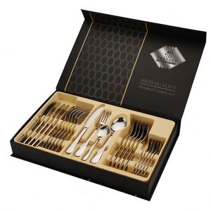 Juego de Cubiertos de Acero Inoxidable, Cuchillo para Cena, Tenedor, Cuchara para Té - Product Image 2