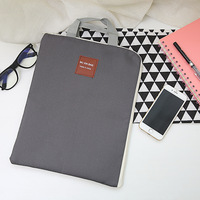 Sac de rangement A4 multi-couches à fermeture éclair, pochette portable pour iPad et ordinateur portable, mallette en toile Oxford, organiseur grande capacité