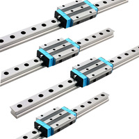Kit de blocs de guidage linéaire LGS robustes pour pièces CNC, guide de mouvement linéaire pour machine de fraisage