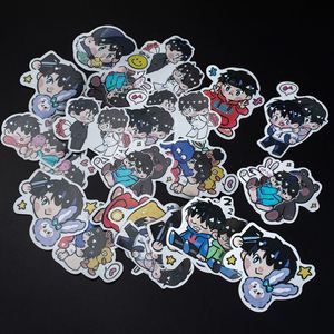 Pegatinas Decorativas Personalizadas de Anime Kawaii para Computadora Portátil, Fabricante de Hojas de Pegatinas Coreanas de Dibujos Animados Resistentes al Agua - Product Image 1