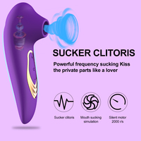 Klitoris-Sauger Vibrator Vakuum-Saugvibrator Klitoris- und Brustwarzen-Stimulator Weiblicher Masturbator Erotik-Artikel Sexspielzeug für Frauen