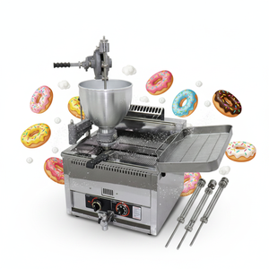 Máquina para Hacer <span class=keywords><strong>Donuts</strong></span> Multifuncional, Molde Redondo para Mini <span class=keywords><strong>Donuts</strong></span>, Diseño Integrado para Panadería, Cafetería, Tienda - Product Image 1