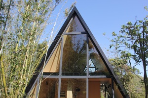 Casas Triangulares, Estructura de Acero Ligero, Kit de <span class=keywords><strong>Casa</strong></span> en Forma de A, Casas en Árboles con Panel Sándwich para <span class=keywords><strong>Airbnb</strong></span> - Product Image 6