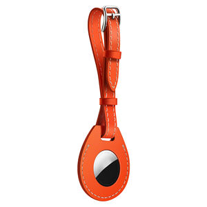 Proveedor de fábrica nueva llegada al por mayor de lujo pu cuero <span class=keywords><strong>Airtag</strong></span> cadena accesorios funda protectora soporte para <span class=keywords><strong>Apple</strong></span> Airtags - Product Image 4