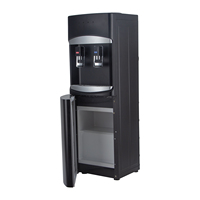 Refroidisseur d'eau compact sur pied OEM avec double robinet et option de refroidissement par compresseur R134a