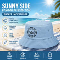 Sombrero de Pescador de Lino Natural Transpirable con Ala Ancha, Protección Solar UPF 50, Parche de Goma Personalizado con Logotipo, Casual, para Playa, Verano