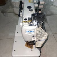 Machine à coudre automatique à point interlock JUKIS MF-7723, trois aiguilles, cinq fils, moteur 6000 points/min, épaisseur 10 mm, nouveau support de table