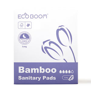 ECO BOOM Fiber Pads Dry Feminine Hypoallergenic Panty Liner Organik Kapas Pembalut Wanita - Product Image 4