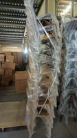 Chaises vintage en bois d'orme massif, empilables, durables, pour événements extérieurs, salle à manger, banquet, vente en gros directe d'usine