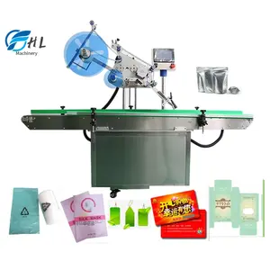 Automatic Hang Tag Labeler Paging flat label Applicator machine/label machine for flat boxes