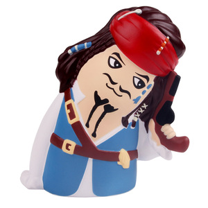 Figurine de pirate en mousse PU, jouet de dessin animé, moulage artisanal, décoration - Product Image 1