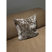 Coussin carré de luxe à motif géométrique abstrait brodé de couleur unie pour la décoration du canapé, coussin décoratif doux