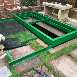 Claraboya Grande con Apertura Automática, Diseño <span class=keywords><strong>Japonés</strong></span>, de Aleación de Aluminio, con Malla Protectora Contra Insectos, para Sótano, Hogar o Bar - Product Image 6