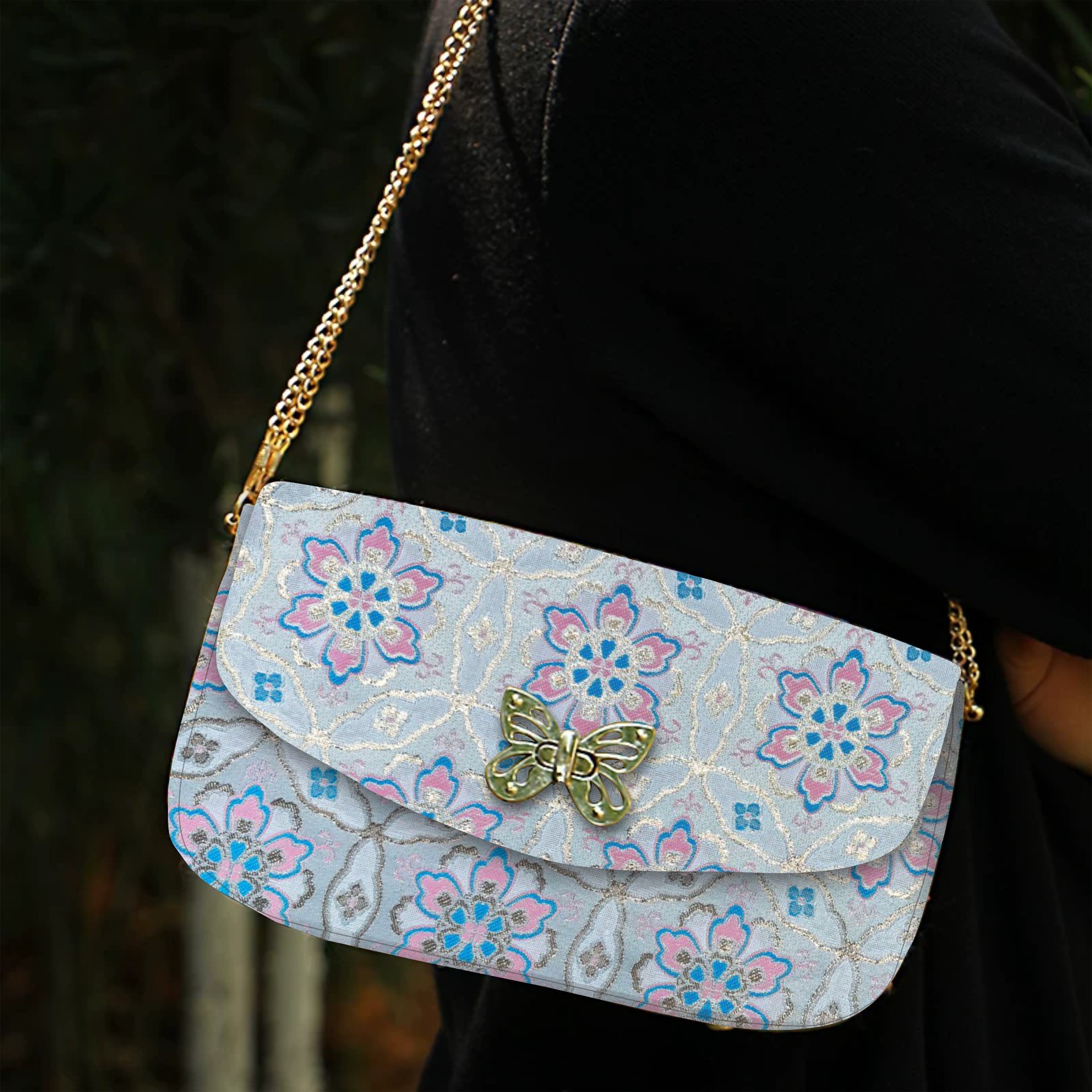 Baoxiang fiore-azzurro