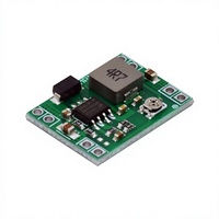 Module d'alimentation abaisseur DC-DC MP1584EN 3A, convertisseur Buck réglable avec options 3.3V/5V/9V/12V, format compact, fabriqué en Chine