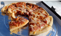 Barquettes à pizza en aluminium pour distributeur automatique de pizzas pré-cuites