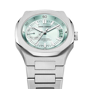 นาฬิกาสปอร์ตสำหรับผู้ชายสุดหรู, นาฬิกาสปอร์ตขนาด40มม. อายุการใช้งานแบตเตอรี่ยาวนานรุ่นระเบิดสายเหล็กปฏิทินเรืองแสงสายสแตนเลส - Product Image 4