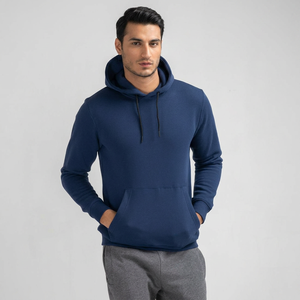 Trendy Casual Cotton Fleece Hoodie For Men With Hood Mens Hoodie Cotton Fleece <b>Fabric</b> - Product Image 1