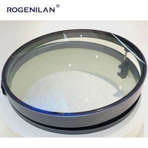 Rosenilan impermeabile cerchio <span class=keywords><strong>elettrico</strong></span> vetro superiore appeso lucernario cerniera di ventilazione lucernario piatto con buona sigillatura - Product Image 2