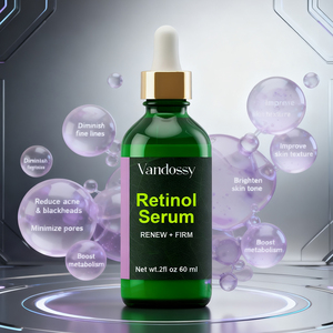 Suero de retinol para la piel, suavizante para manchas oscuras y de edad, líneas finas, sueros faciales con ácido hialurónico para una piel suave y suave - Product Image 2