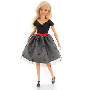 ATIBEI Vestiti per Bambole da <span class=keywords><strong>Bambina</strong></span>, Abiti Formali per 2-7 Anni, Materiale in Tessuto, Giocattolo Fai-da-Te - Scelte Multiple - Product Image 3