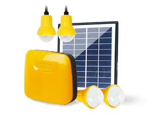 도매 휴대용 미니 태양 발전기 전원 시스템 홈 조명 키트 전화 충전기