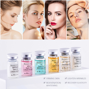 Ampoule d'acide hyaluronique Derma, anti-âge, éclat de la peau du visage, ampoules de cellules souches, sérum - Product Image 4