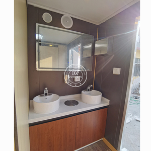 Toilettes de luxe et <span class=keywords><strong>douche</strong></span> salle de bain extérieure remorque toilette mobile toilette portable pour handicapés - Product Image 6