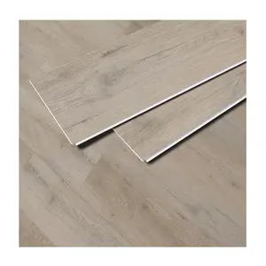 Bahan plastik vinil kayu PVC SPC dan LVT termasuk pisos lantai dan polesan batu floating klik lantai