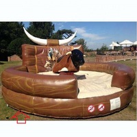 Toro mécanique gonflable pour adultes, modèle Requin de Rodeo