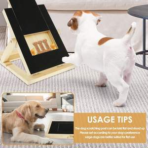 Vente en gros Nouveauté 2025 Jouet interactif pour chien : Planche à gratter pliable en bois avec clous - Product Image 4
