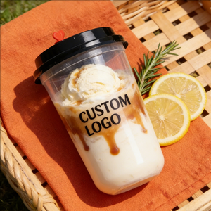 Gobelets en plastique pour desserts, crème glacée, 360 ml, 125 ml, 18 oz, contenants jetables pour servir des desserts - Product Image 5