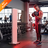IDEATHERAPY Panel de Terapia de Luz Roja LED de 7 Longitudes de Onda con Luz Roja e Infrarroja Cercana para la Salud de la Piel y Recuperación Muscular, en Stock en EE. UU.