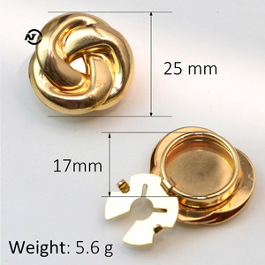 Cubiertas de botones de aleación de moda, gemelos, botones de cuello, forma cuadrada, accesorios de ropa decorativos dorados, mangas - Product Image 4