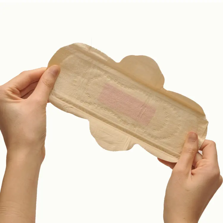 Manufaktur ultra tipis biodegradable serat bambu anion pembalut sanitasi bantalan menstruasi untuk periode