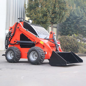 Mini chargeuse sur pneus à roues directes d'usine, 500 kg, 700 kg, 850 kg, moteur diesel CE EPA, 4 roues motrices, mini chargeuse agricole - Product Image 4