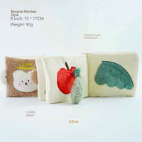 Jouet en peluche écologique, résistant aux morsures, avec son, design réaliste, lavable et durable pour les jeux d'animaux d'intérieur/extérieur