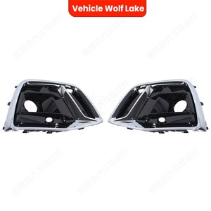 Biseles Cromados para Faros Antiniebla de Audi Q5, Cubiertas para Parachoques Delantero 2021-2024, Acabado ABS - Product Image 4