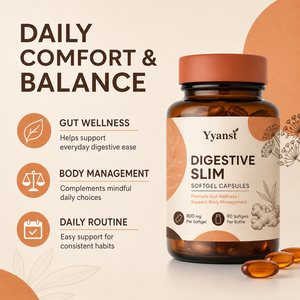 Gélules Botaniques Bien-être Digestif 60 pour Adultes au Gingembre, Fenouil, Menthe Poivrée et Huile MCT – Complément Alimentaire pour le Confort Intestinal – OEM/ODM - Product Image 3