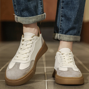 New Da Giày Nguồn Cung Cấp Bán Buôn Cho Châu Phi Phẳng Chất Lượng Cao Thương Hiệu Chính Hãng Da Người Đàn Ông Của Da Bò Sneaker Tốt Nhất Bán Nhà Máy - Product Image 3