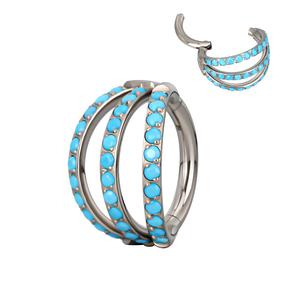 Hot Selling G23 Titanium Fashion <b>Nose</b> Rings Zircon Stone High Grade Engagement Wedding Body Jewelry Children's - Product Image 2